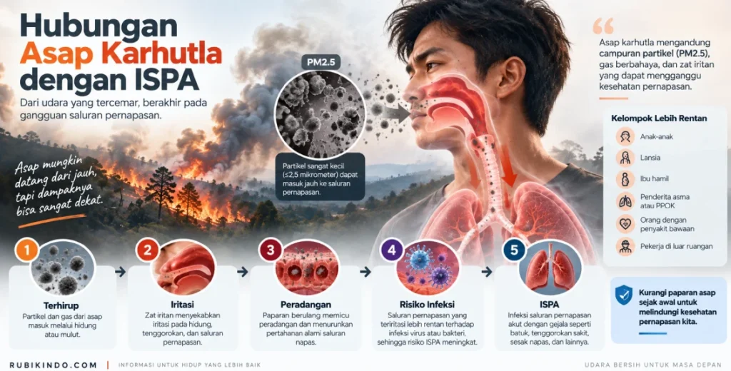 Apa Hubungan Asap Karhutla dengan ISPA_