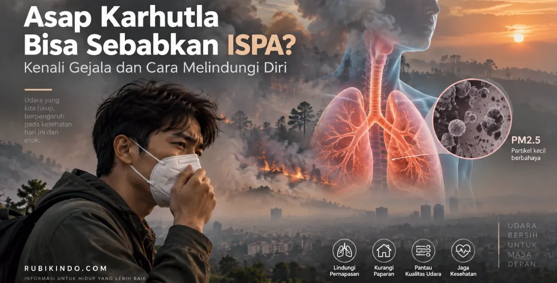 Asap Karhutla Bisa Sebabkan ISPA? Kenali Gejala dan Cara Melindungi Diri